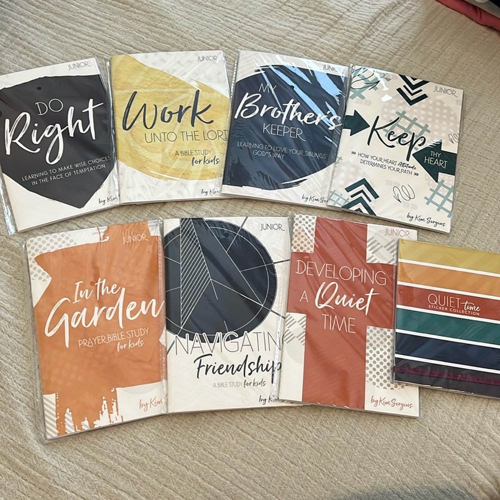 Kids Bible Curriculum Lot